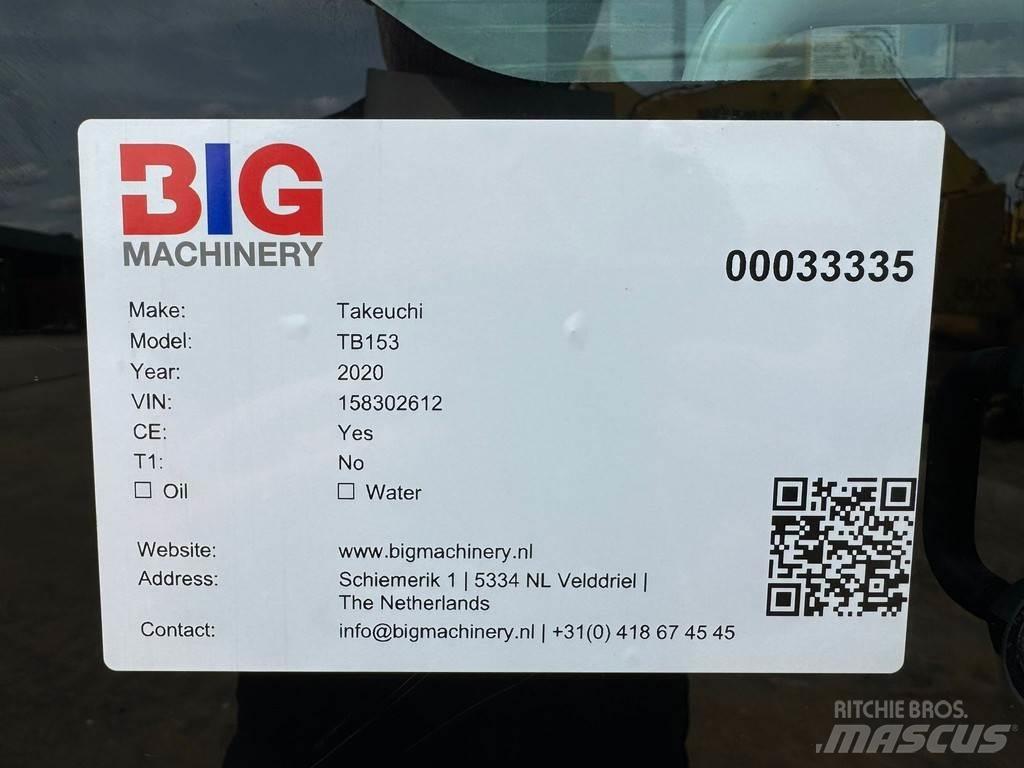 Takeuchi TB153 Specialūs ekskavatoriai