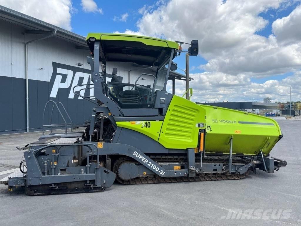 Vögele SUPER 2100-3i Asfalto klotuvai