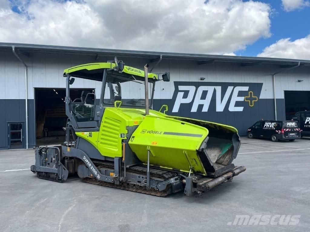 Vögele SUPER 2100-3i Asfalto klotuvai