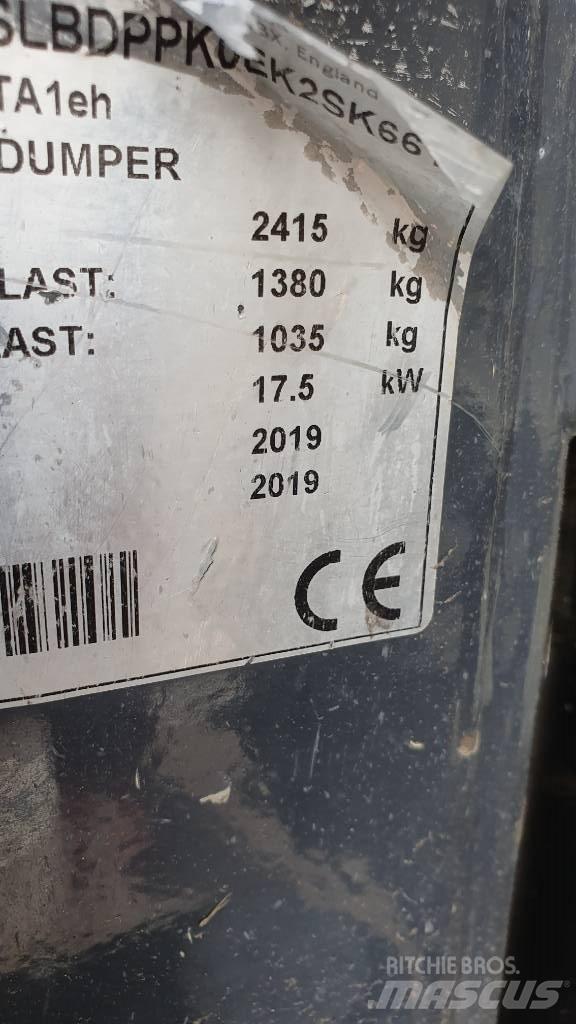 Terex TA 1 EH Statybiniai savivarčiai sunkvežimiai