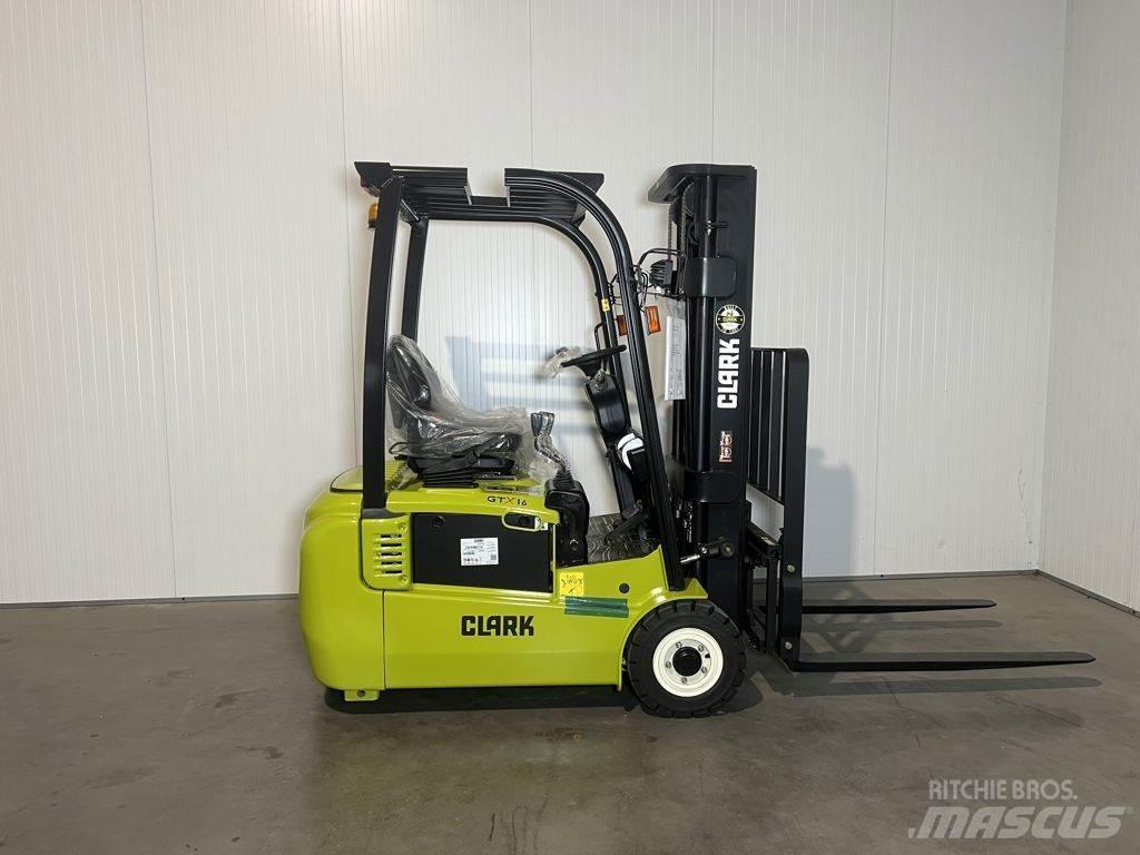 Clark GTX16 Elektriniai šakiniai krautuvai