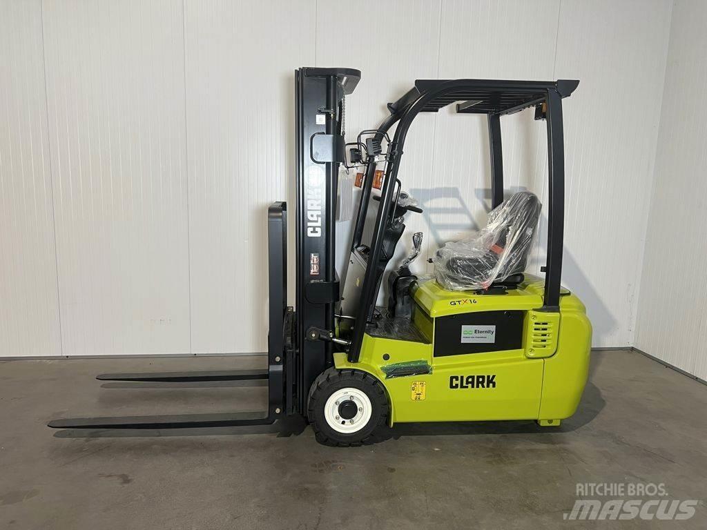Clark GTX16 Elektriniai šakiniai krautuvai