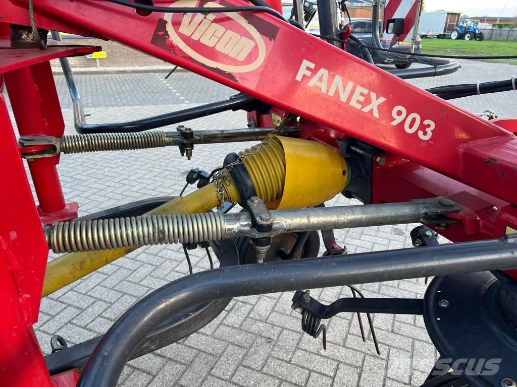 Vicon FANEX 903 Šieno grėbliai ir vartytuvai