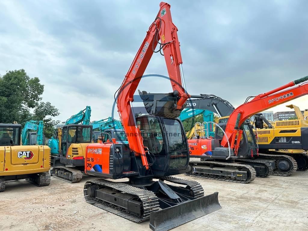 Hitachi ZX 70 Mini ekskavatoriai < 7 t