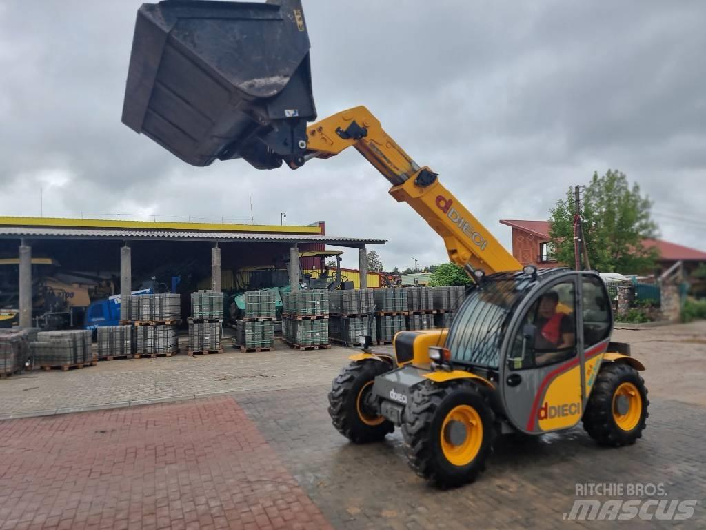 Dieci Mini Agri 25.6 Teleskopiniai ratiniai krautuvai