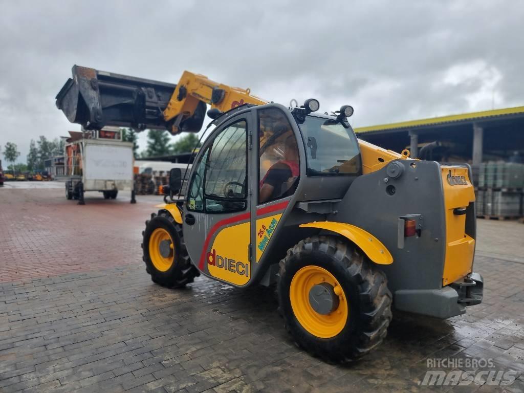 Dieci Mini Agri 25.6 Teleskopiniai ratiniai krautuvai