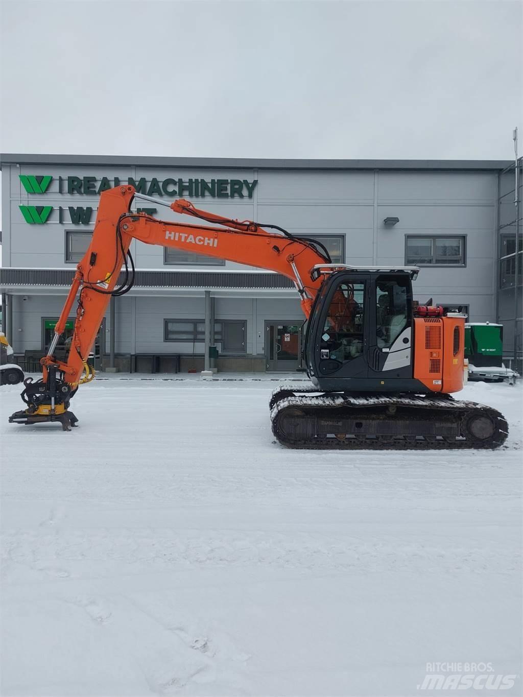 Hitachi ZX135US-5B Vikšriniai ekskavatoriai