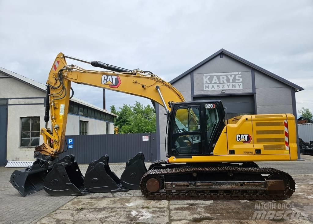 CAT 320 Vikšriniai ekskavatoriai