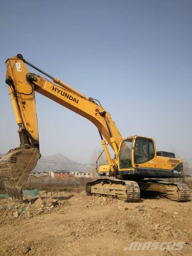 Hyundai 335lc-9s Vikšriniai ekskavatoriai