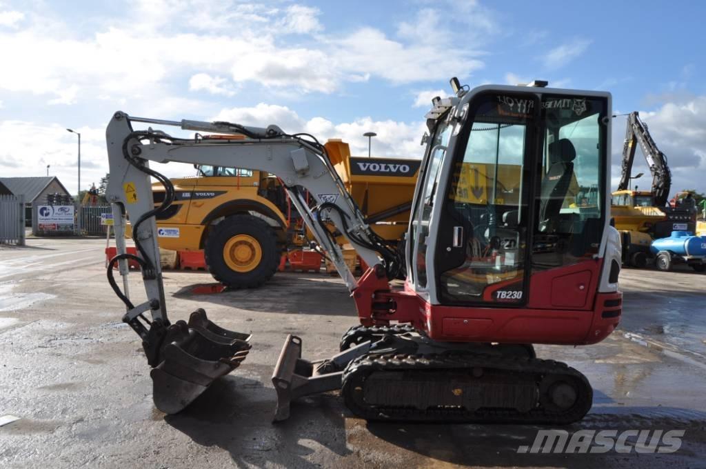 Takeuchi TB 230 Mini ekskavatoriai < 7 t