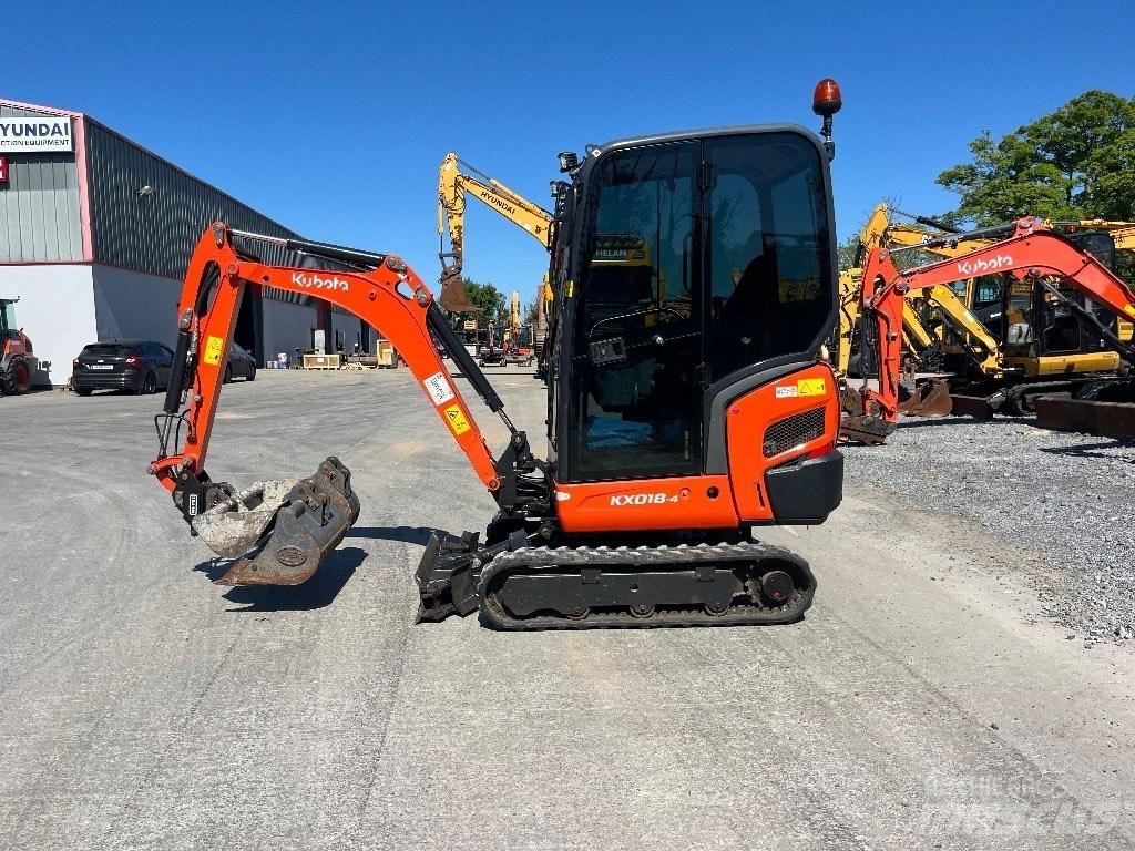 Kubota KX 018-4 Mini ekskavatoriai < 7 t