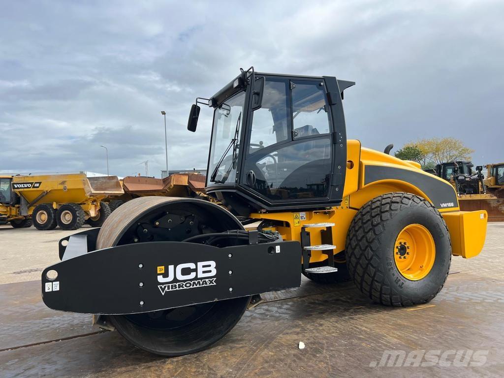 JCB VM166D Vieno būgno volai