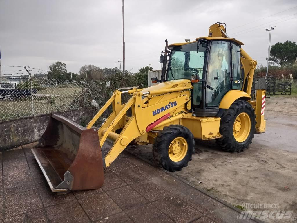 Komatsu WB 93 R Ekskavatoriniai krautuvai