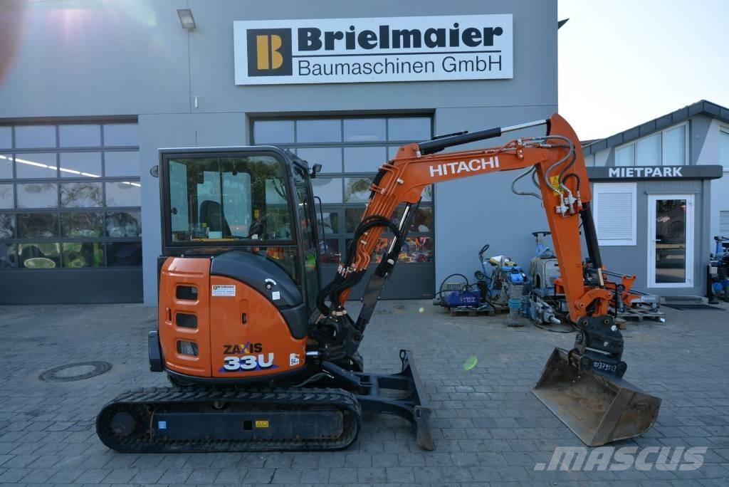 Hitachi ZX 33 U-6 Mini ekskavatoriai < 7 t