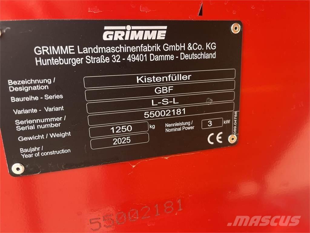 Grimme GBF LSL Talpų krautuvai