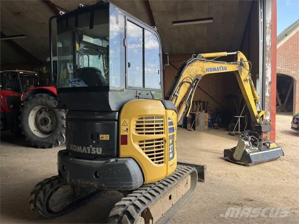 Komatsu PC27MR-2 Ratiniai ekskavatoriai