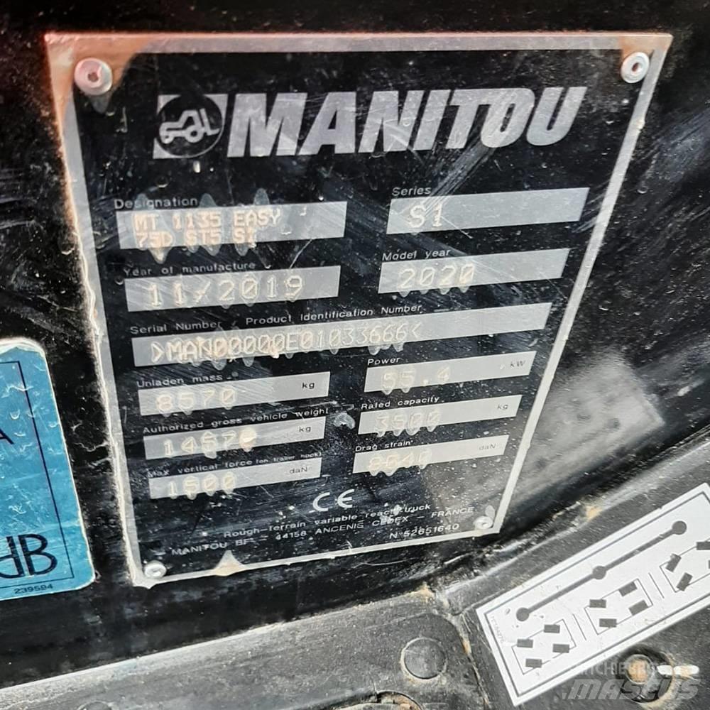 Manitou MT 1135 Teleskopiniai krautuvai