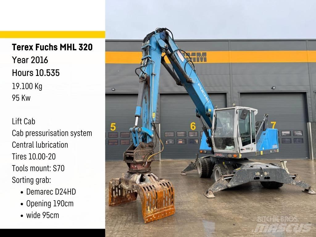 Fuchs MHL 320 Atliekų / pramoniniai krautuvai