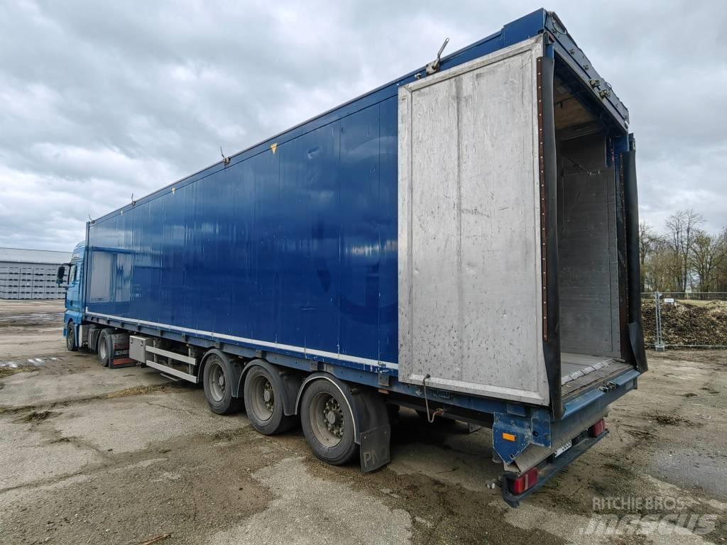 Kraker Cf503 Puspriekabės su grindimis