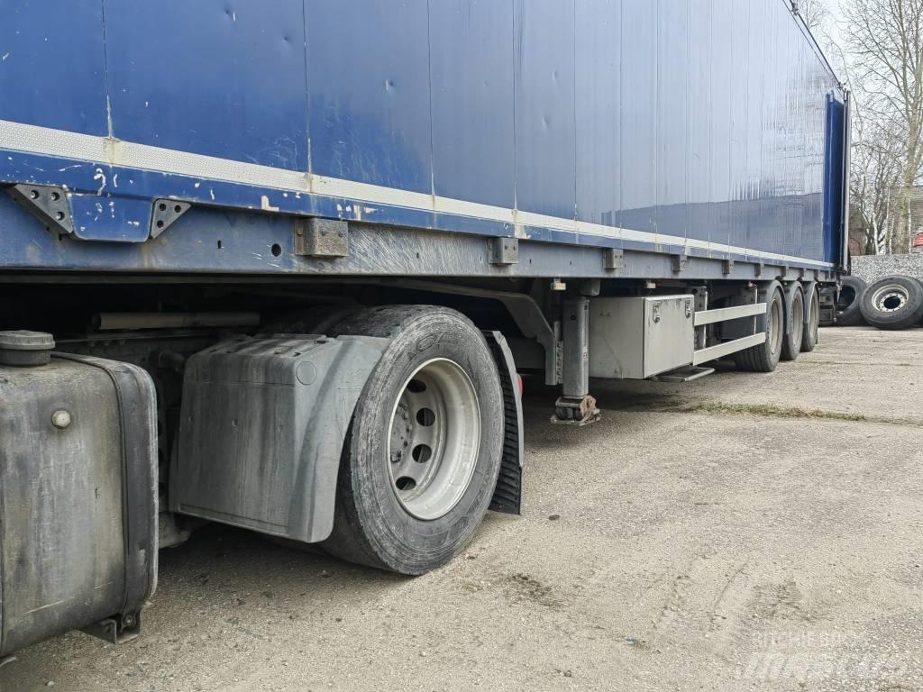 Kraker Cf503 Puspriekabės su grindimis