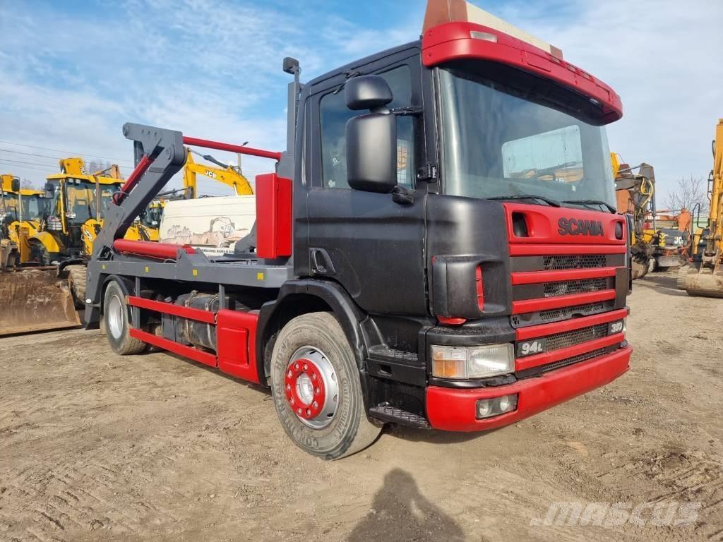 Scania 94 L Konteinerių nuožulnaus pakėlimo ant platformos krautuvai