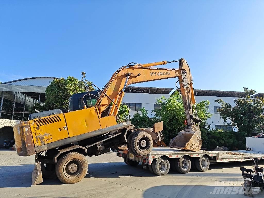 Hyundai Robex 210w-7 Ratiniai ekskavatoriai