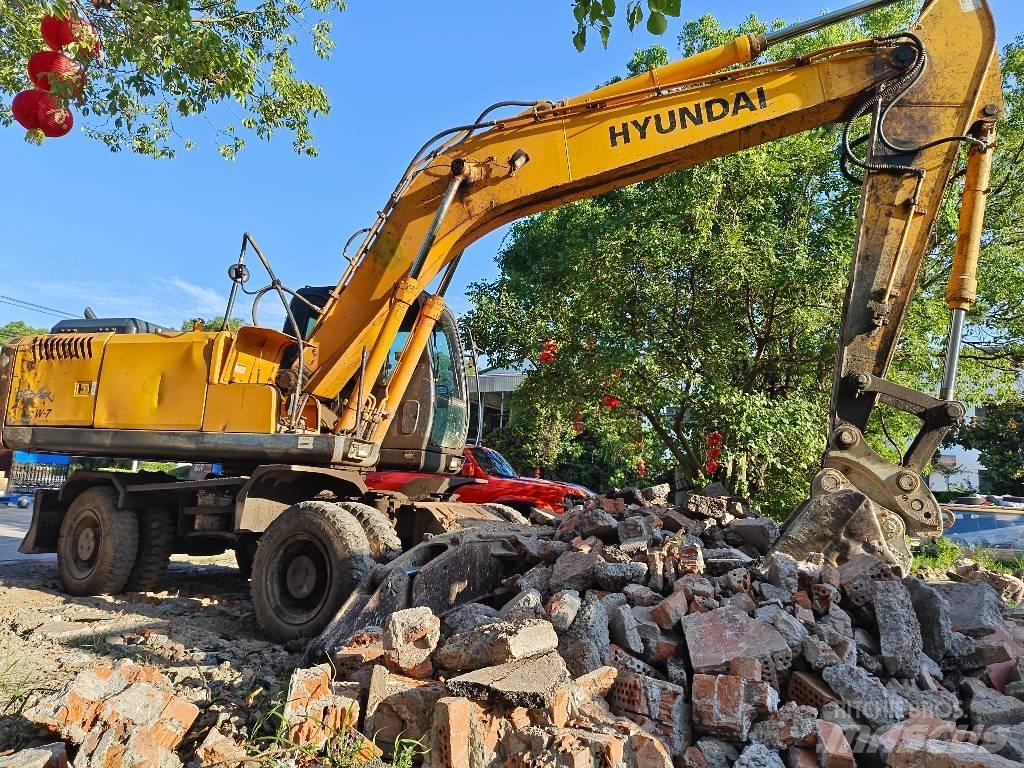 Hyundai Robex 210w-7 Ratiniai ekskavatoriai