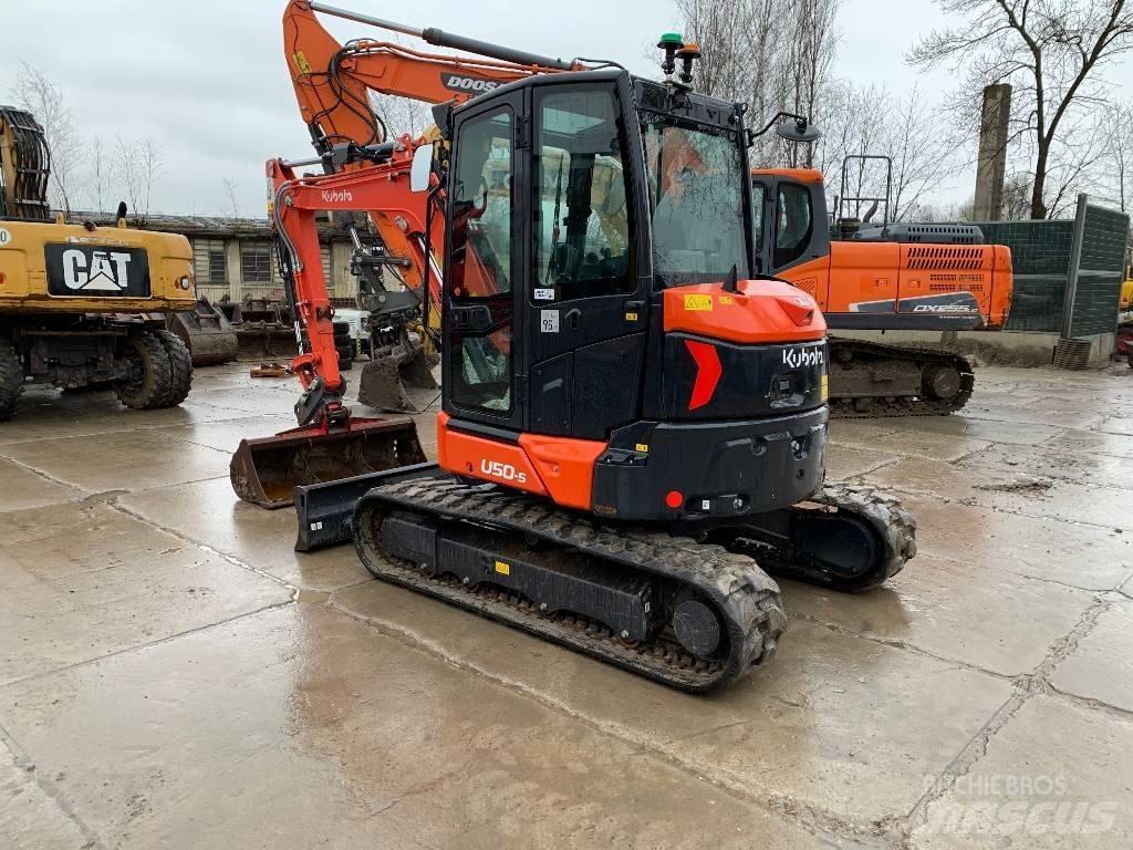 Kubota U50-5 Mini ekskavatoriai < 7 t