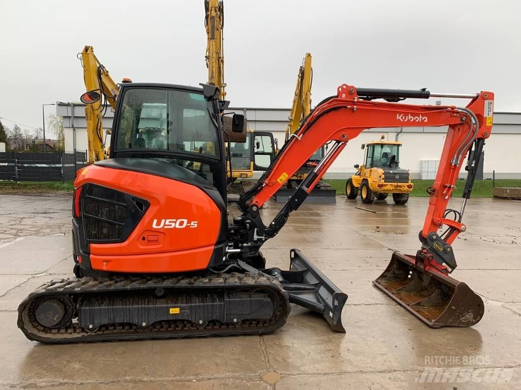 Kubota U50-5 Mini ekskavatoriai < 7 t