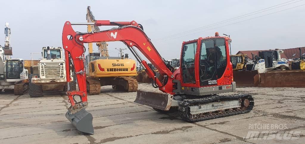 Neuson EZ80 Vidutinės galios ekskavatoriai 7-12 t