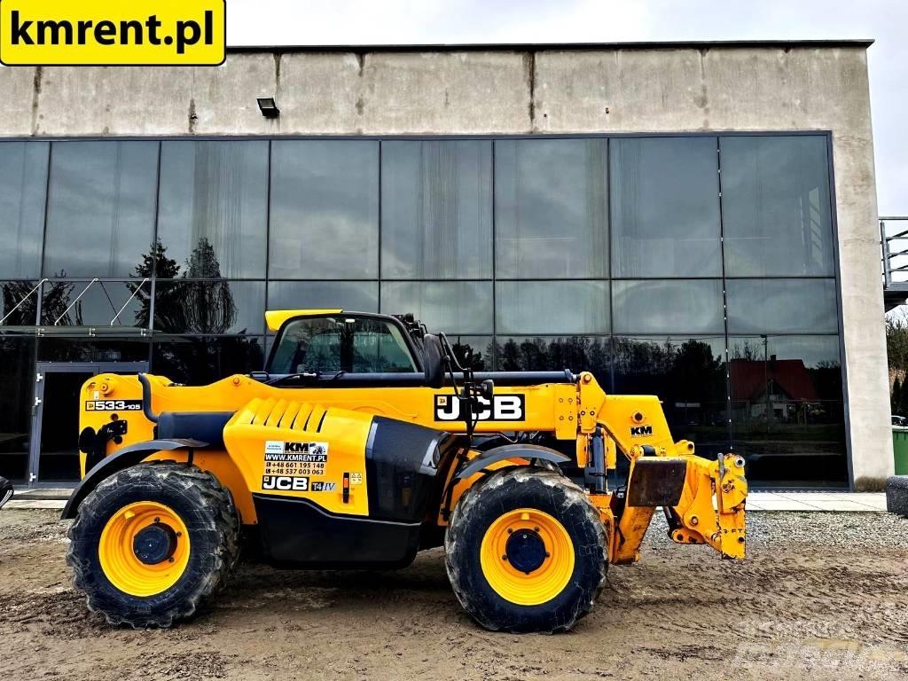 JCB 533-105 Teleskopiniai krautuvai