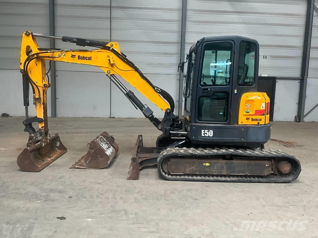 Bobcat E 50 EM Mini ekskavatoriai < 7 t