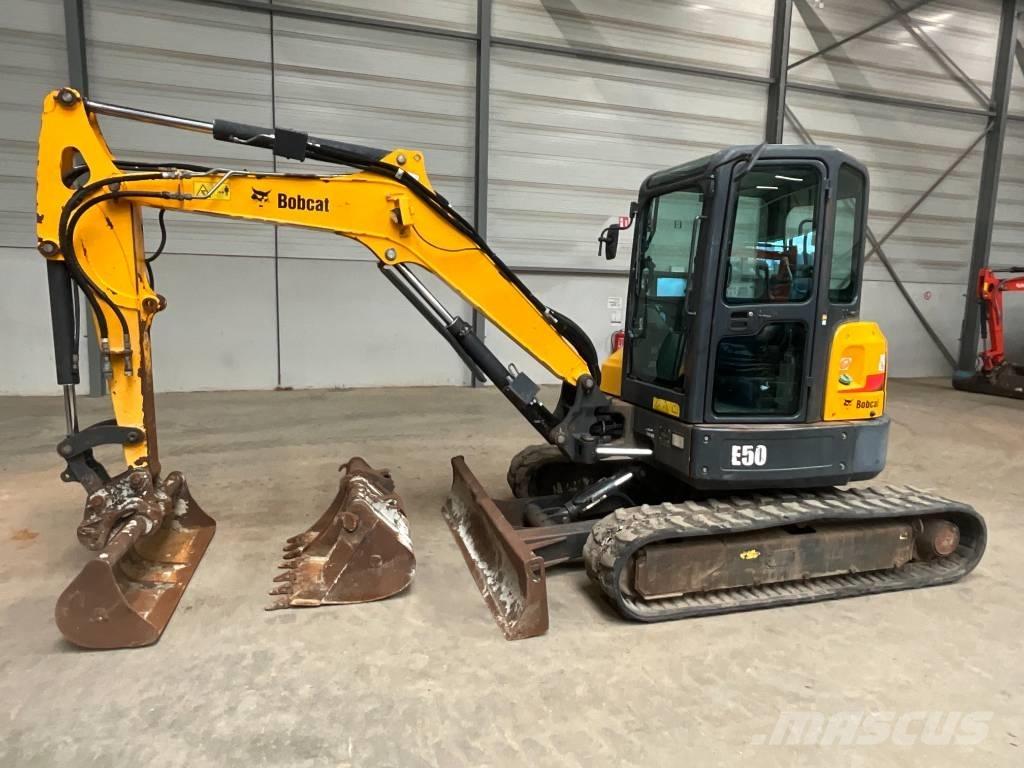 Bobcat E 50 EM Mini ekskavatoriai < 7 t