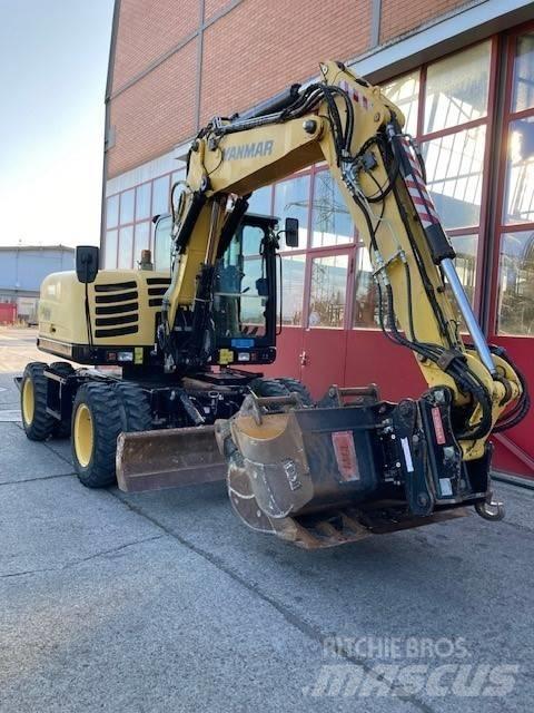 Yanmar B95W Ratiniai ekskavatoriai