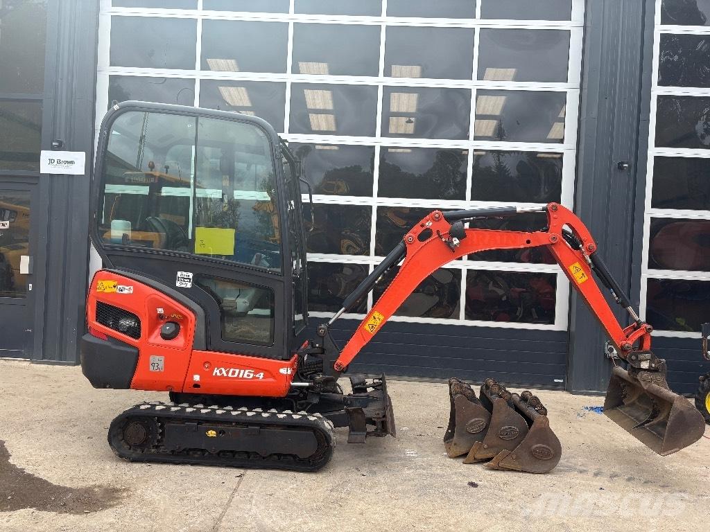 Kubota KX 016-4 Mini ekskavatoriai < 7 t