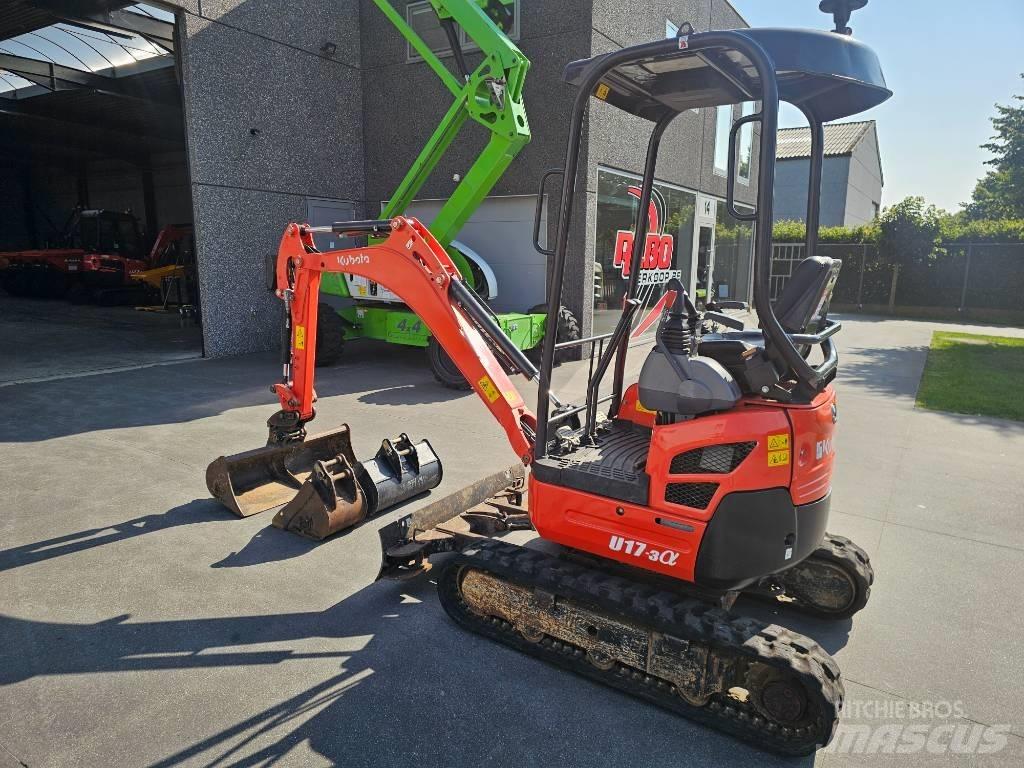 Kubota U 17-3 Mini ekskavatoriai < 7 t