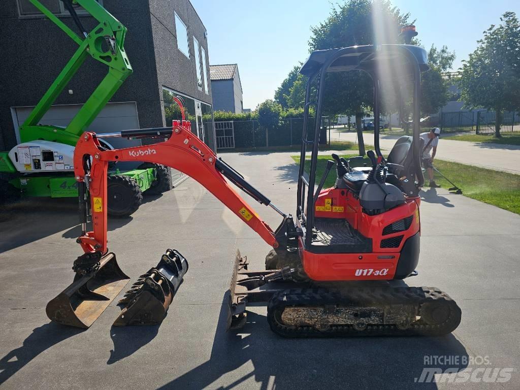 Kubota U 17-3 Mini ekskavatoriai < 7 t