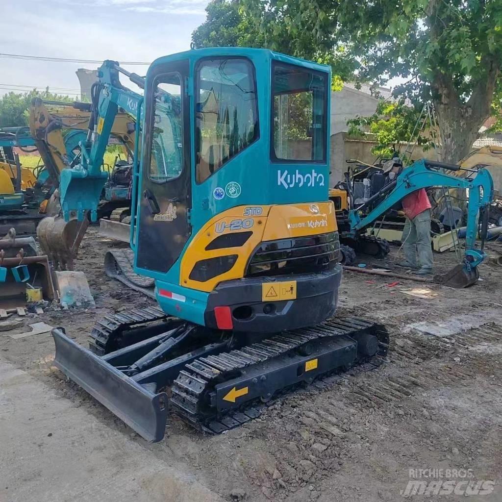 Kubota U 20 Mini ekskavatoriai < 7 t
