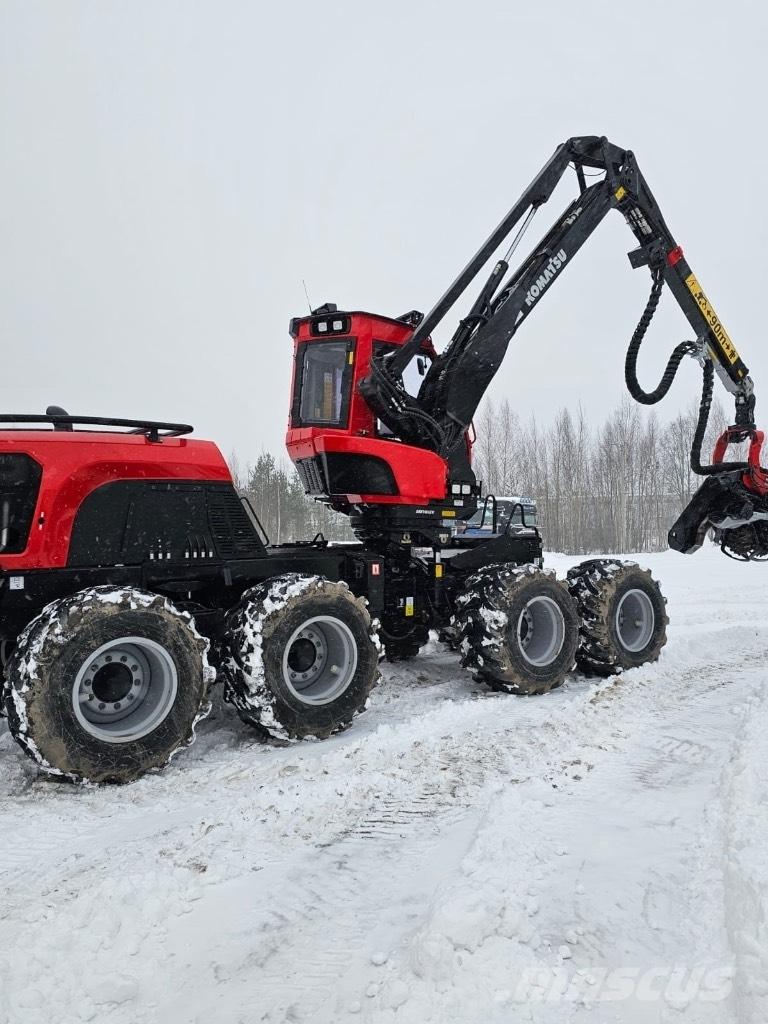 Komatsu 931 XC Miško technika (Harvesteriai)
