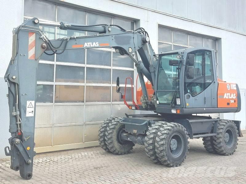 Atlas 150 W Ratiniai ekskavatoriai