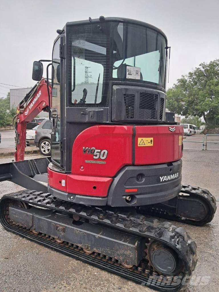 Yanmar Vio 50 Mini ekskavatoriai < 7 t