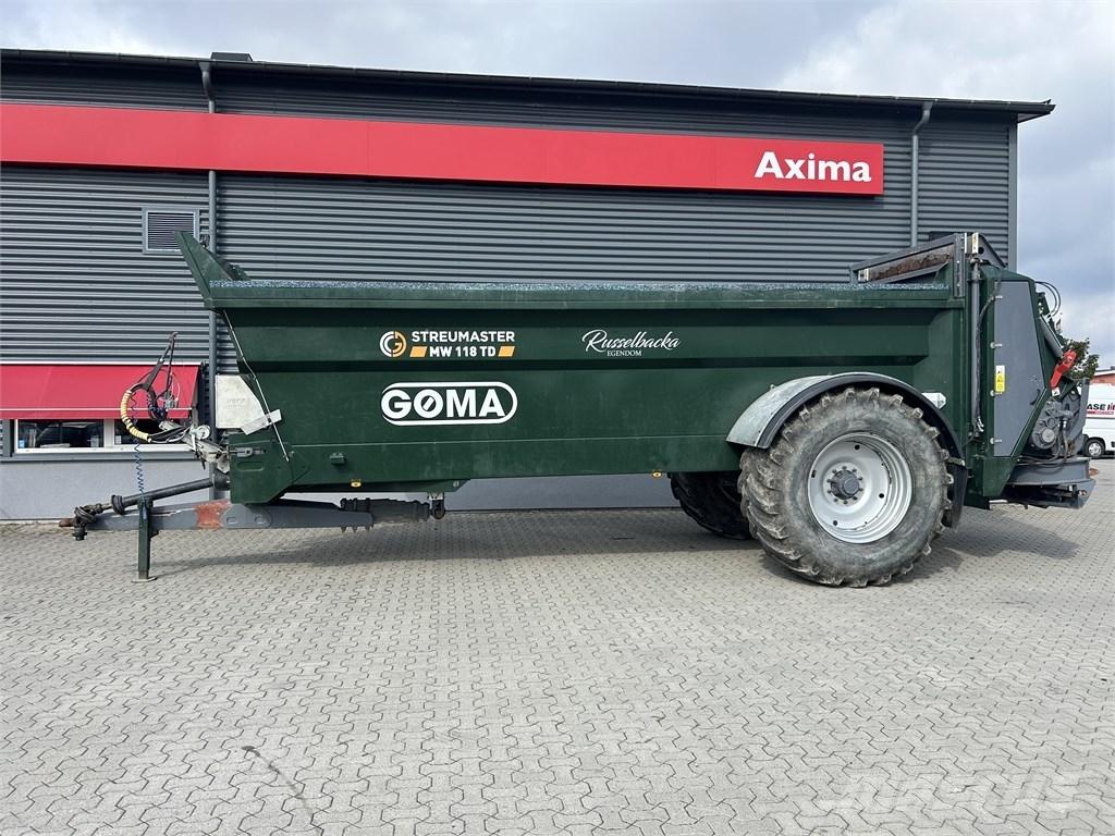 Streumaster MW118TD Mėšlo barstytuvai