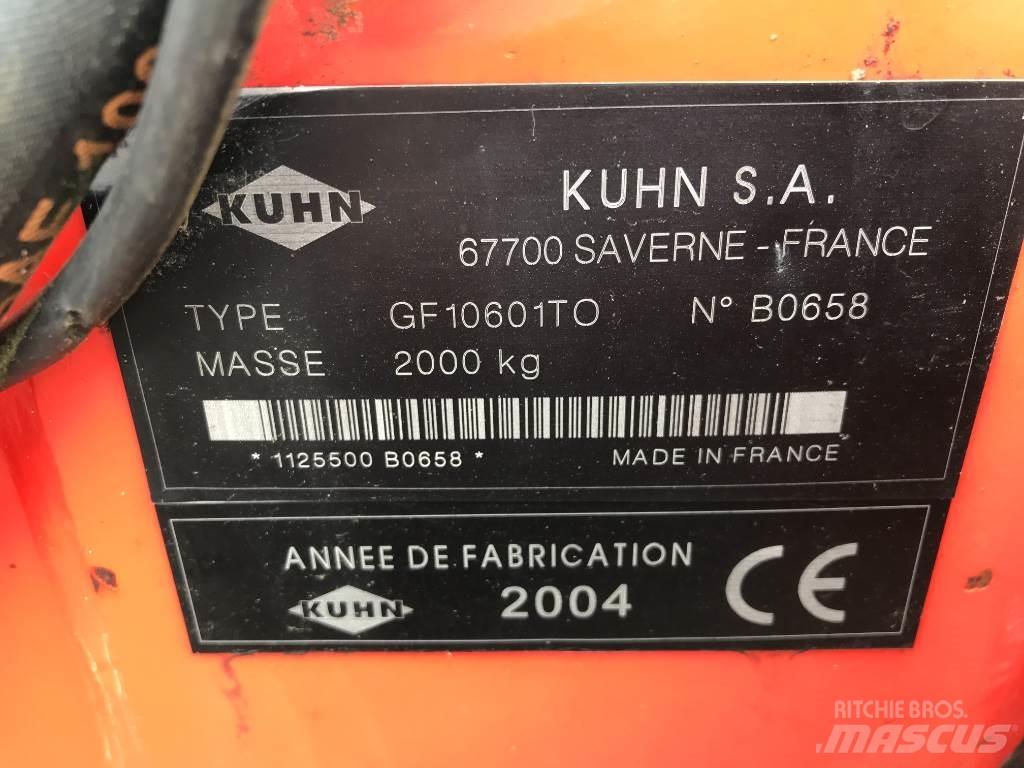 Kuhn GF 10601 TO Šieno grėbliai ir vartytuvai