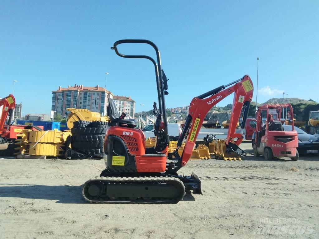 Kubota U 10-3 Mini ekskavatoriai < 7 t
