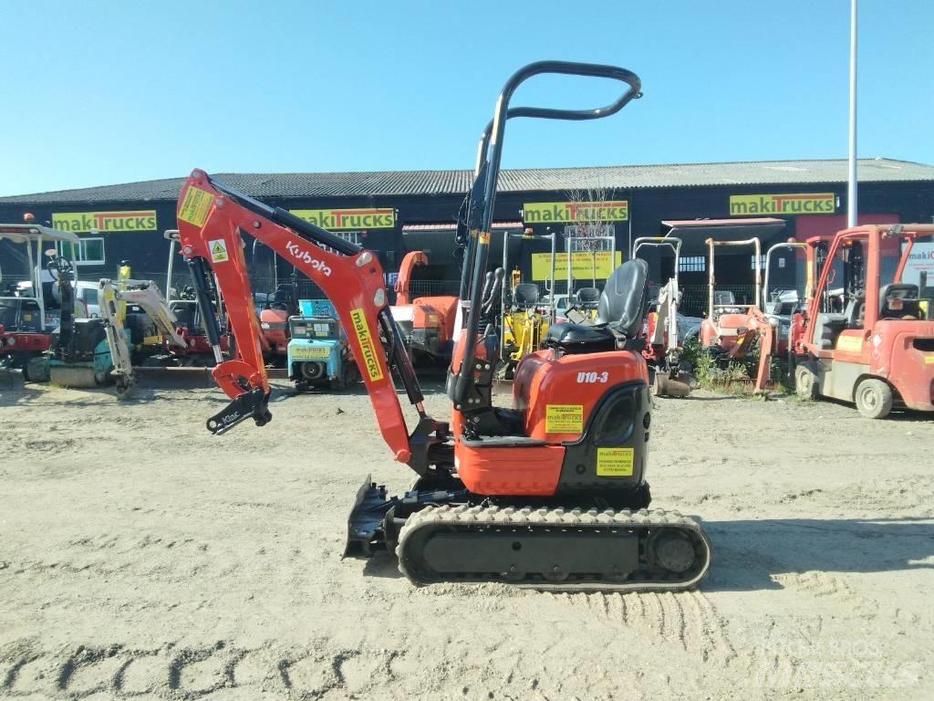 Kubota U 10-3 Mini ekskavatoriai < 7 t