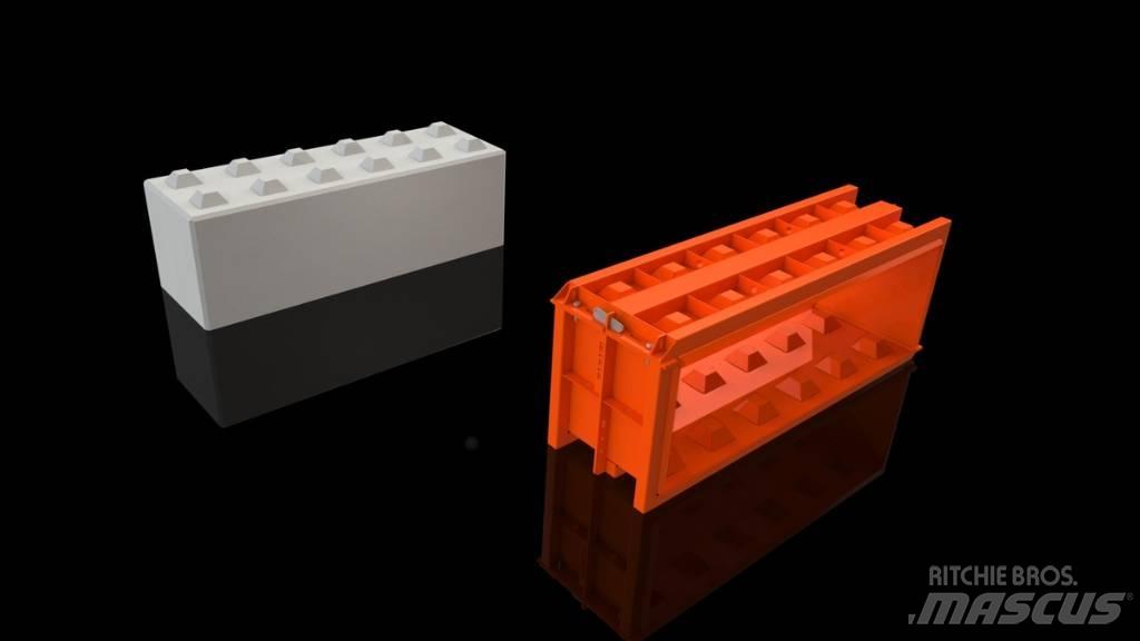  3A Block 180x60x60 Betono klojimo technika