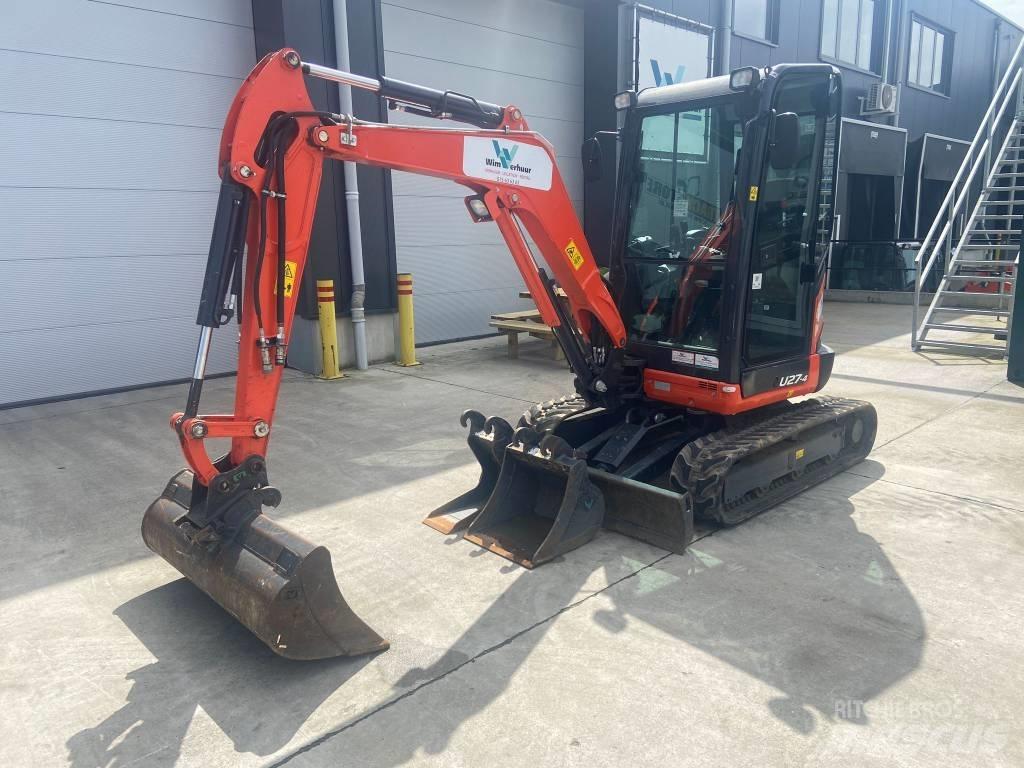 Kubota U 27-4 Mini ekskavatoriai < 7 t