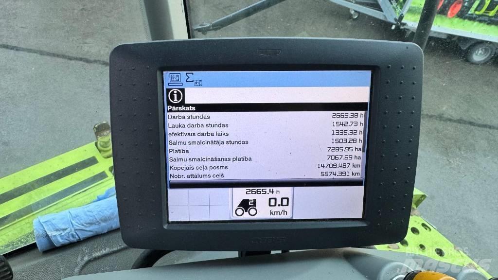 CLAAS Lexion 770 TT Derliaus nuėmimo kombainai