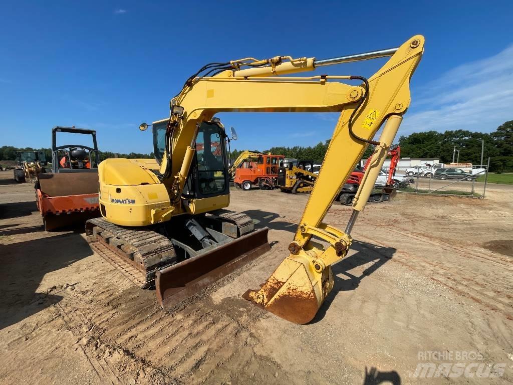 Komatsu pc78us-10 Vikšriniai ekskavatoriai