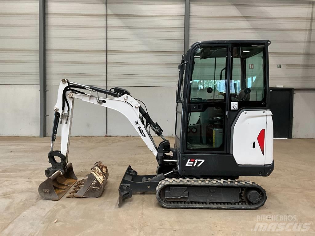 Bobcat E 17 Mini ekskavatoriai < 7 t